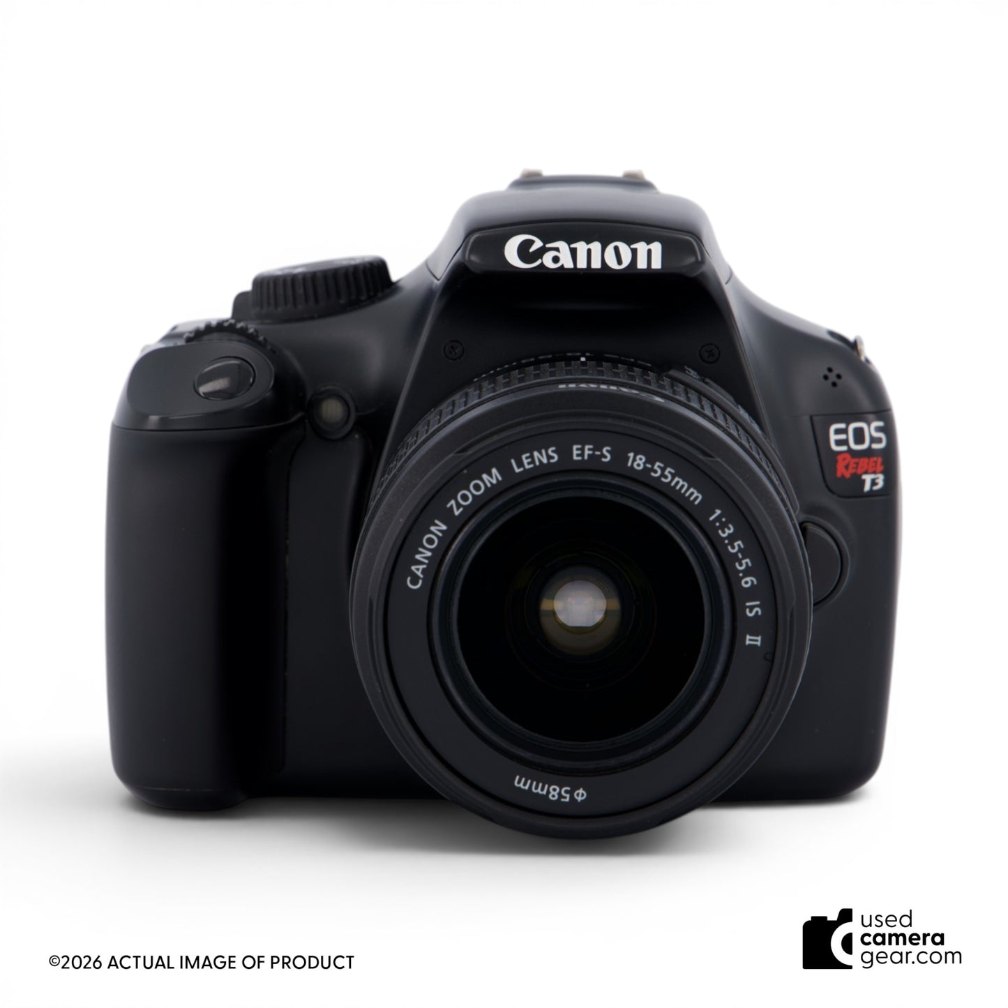 Canon EOS Rebel T3 Camera w/EF-S 18-55mm IS II Lens Kit (#521) *USED*
