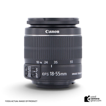 Canon EOS Rebel T7 18-55mm IS II Kit (#842) *USED*