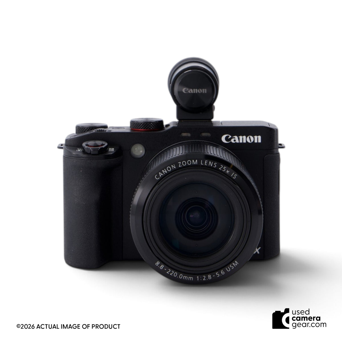 Canon Powershot G3X Digital Camera w/ EVF-DC2 (#007) *USED*