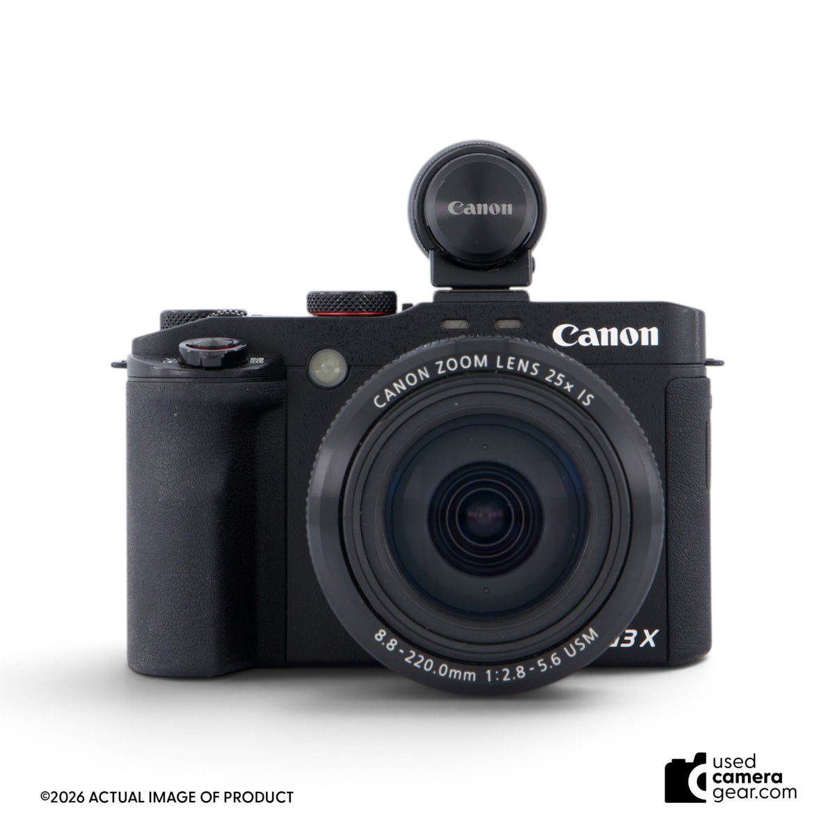 Canon Powershot G3X Digital Camera w/ EVF-DC2 (#007) *USED*