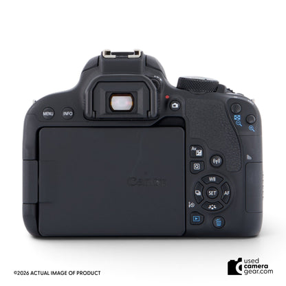 Canon EOS Rebel T7i DSLR w/EF-S 18-55mm f/4-5.6 IS STM Lens (#845) *USED*