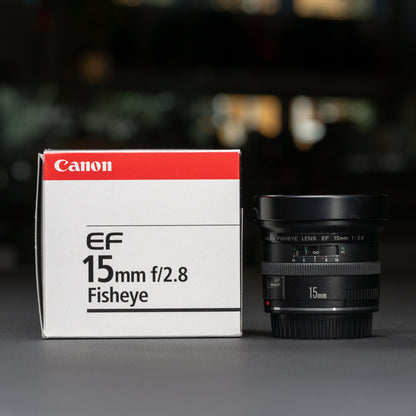 Canon EF 15mm f2.8 Fisheye Lens *USED*