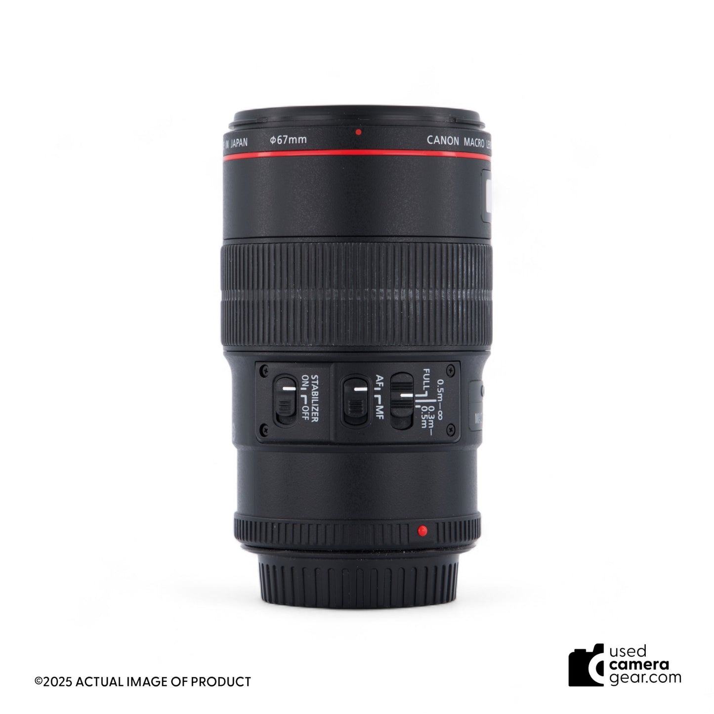 Canon EF 100mm f2.8L Macro IS USM Lens (#725)*USED*