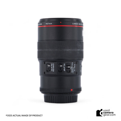 Canon EF 100mm f2.8L Macro IS USM Lens (#725)*USED*