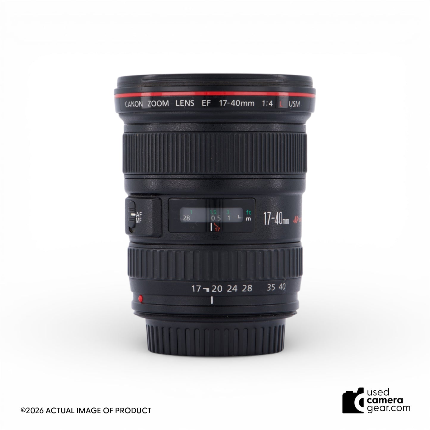 Canon EF 17-40mm f/4L USM (#937) *USED*