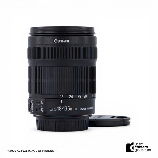 Canon EF-S 18-135mm f3.5-5.6 IS STM Lens (#815) *USED*