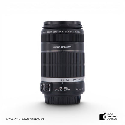 Canon EF-S 55-250mm IS Lens (#126) *USED*
