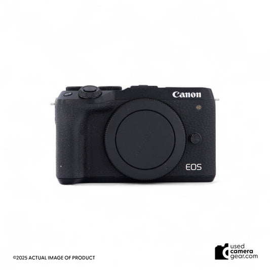 Canon EOS M6 Mark II Mirrorless Camera with EF-M 18-150mm IS STM Lens and EVF (Black) (#805) *USED*