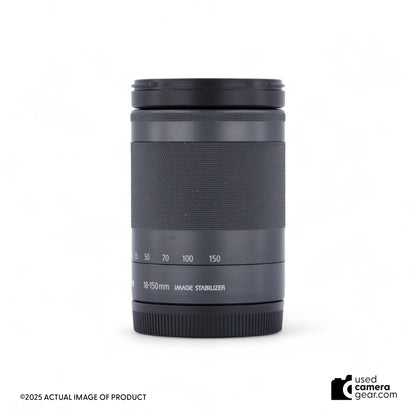 Canon EOS M6 Mark II Mirrorless Camera with EF-M 18-150mm IS STM Lens and EVF (Black) (#805) *USED*