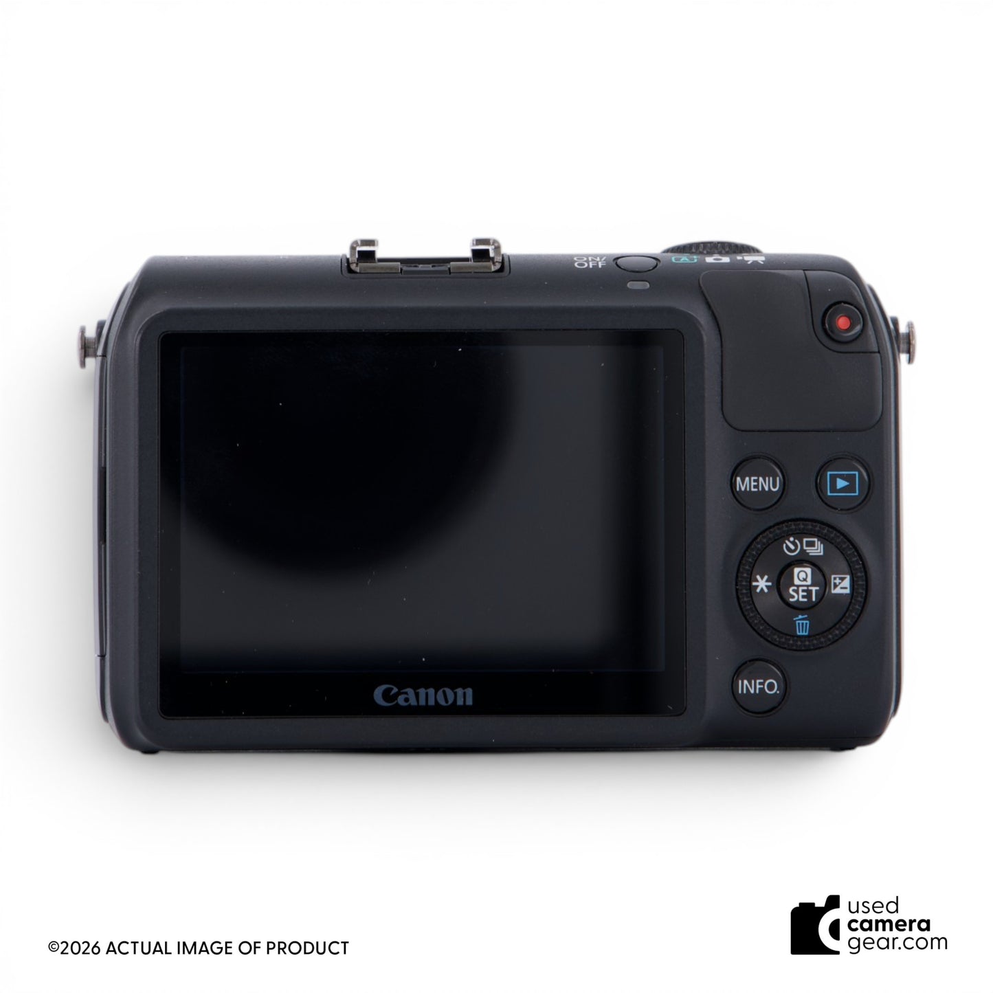 Canon EOS M Camera w/EF-M 18-55 f/3.5-5.6 IS STM Black (#837) *USED*