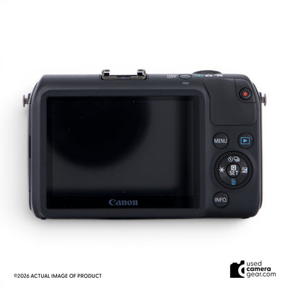 Canon EOS M Camera w/EF-M 18-55 f/3.5-5.6 IS STM Black (#837) *USED*
