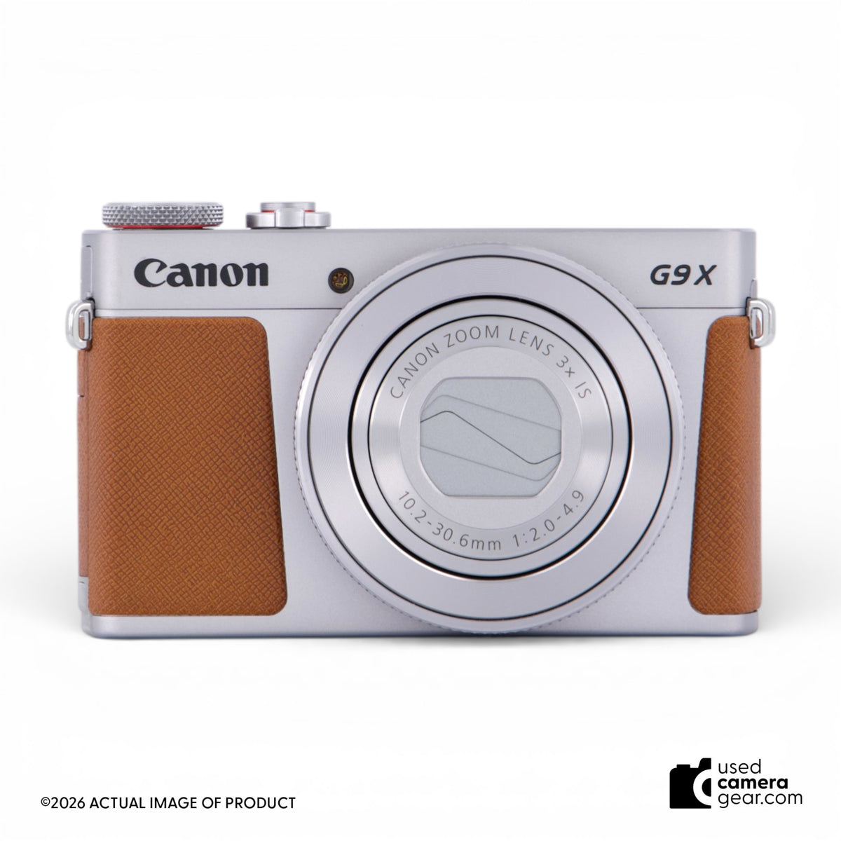 Canon PowerShot G9X Mark II Digital Camera (Silver) (#019) *USED*