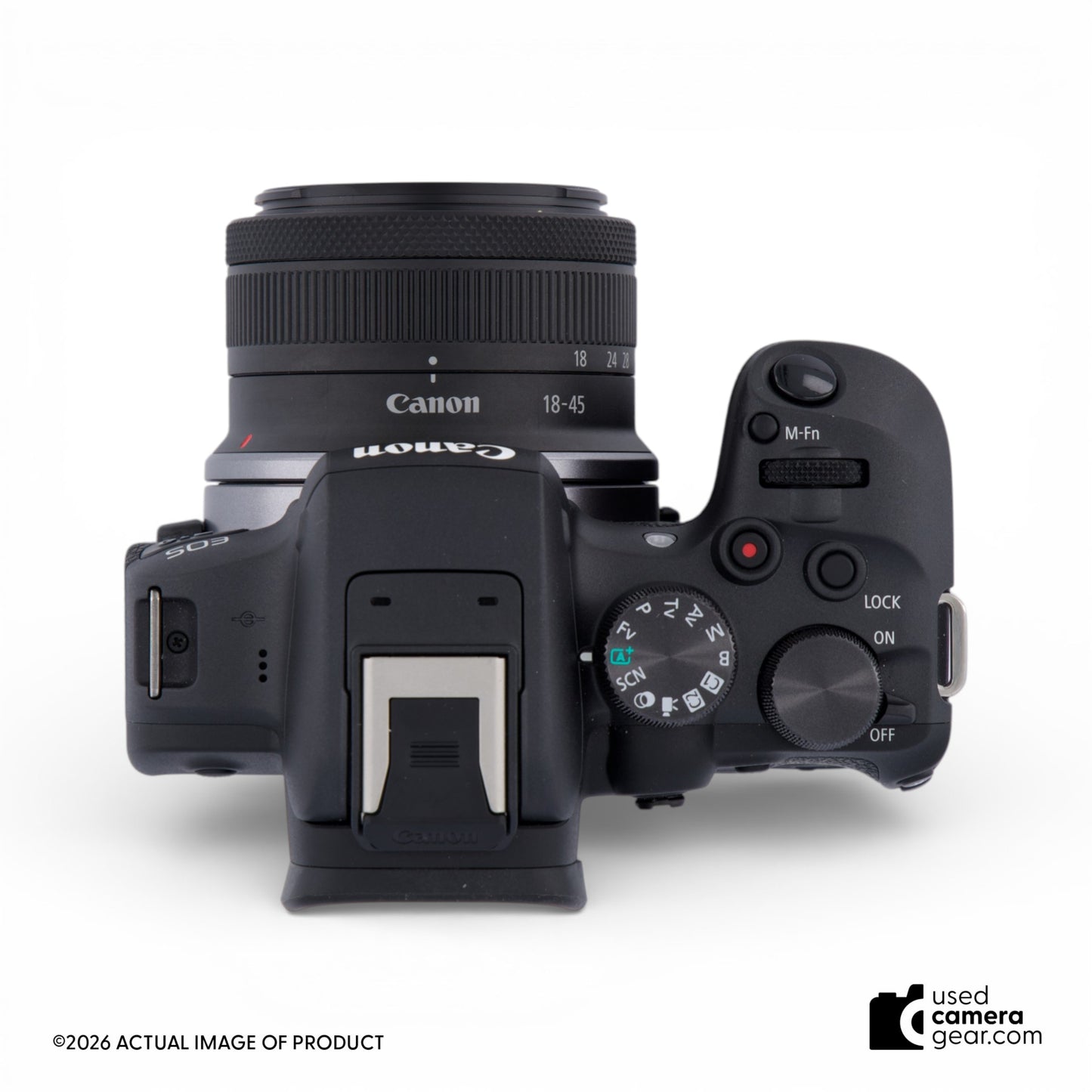 Canon EOS R10 Mirrorless Camera with RF-S 18-45mm F4.5-6.3 IS STM Lens *USED*