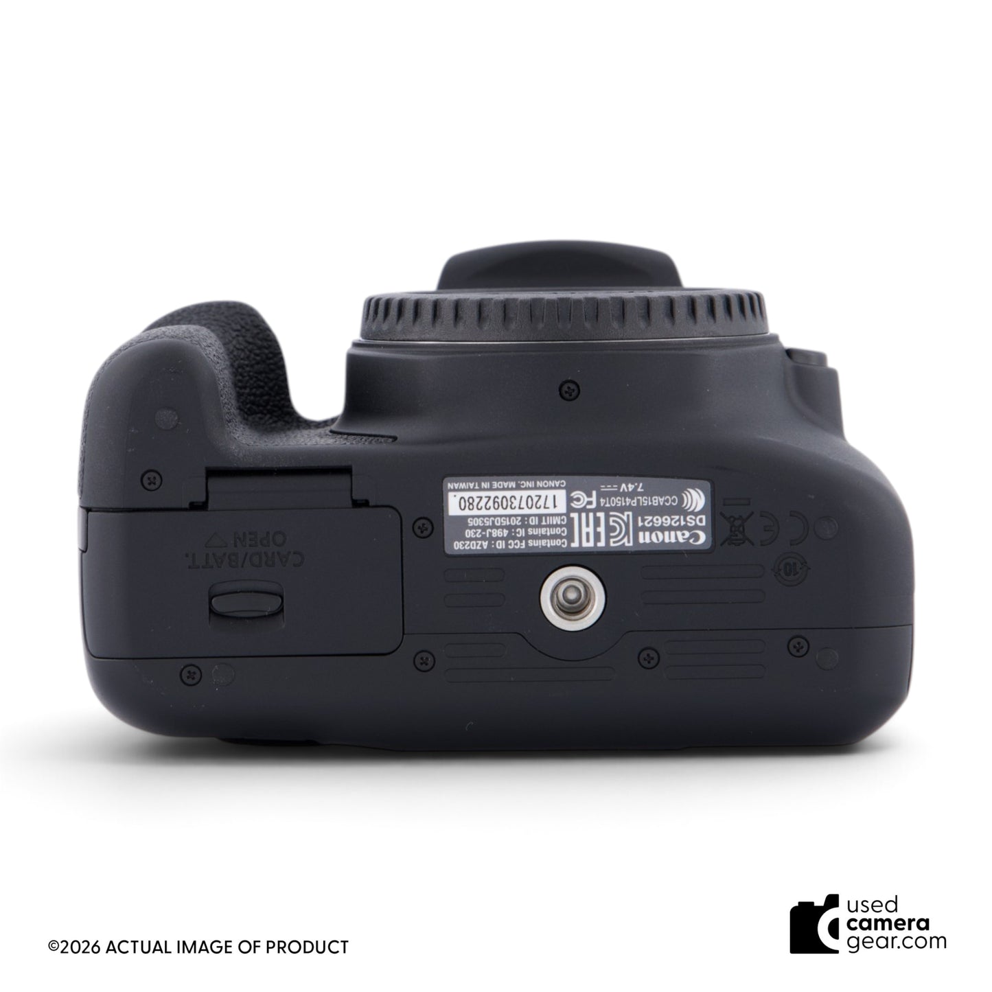 Canon EOS Rebel T6 Body Only (#280) *USED*