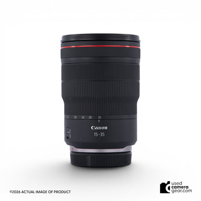 Canon RF 15-35mm F2.8L IS USM Lens (#958) *USED*