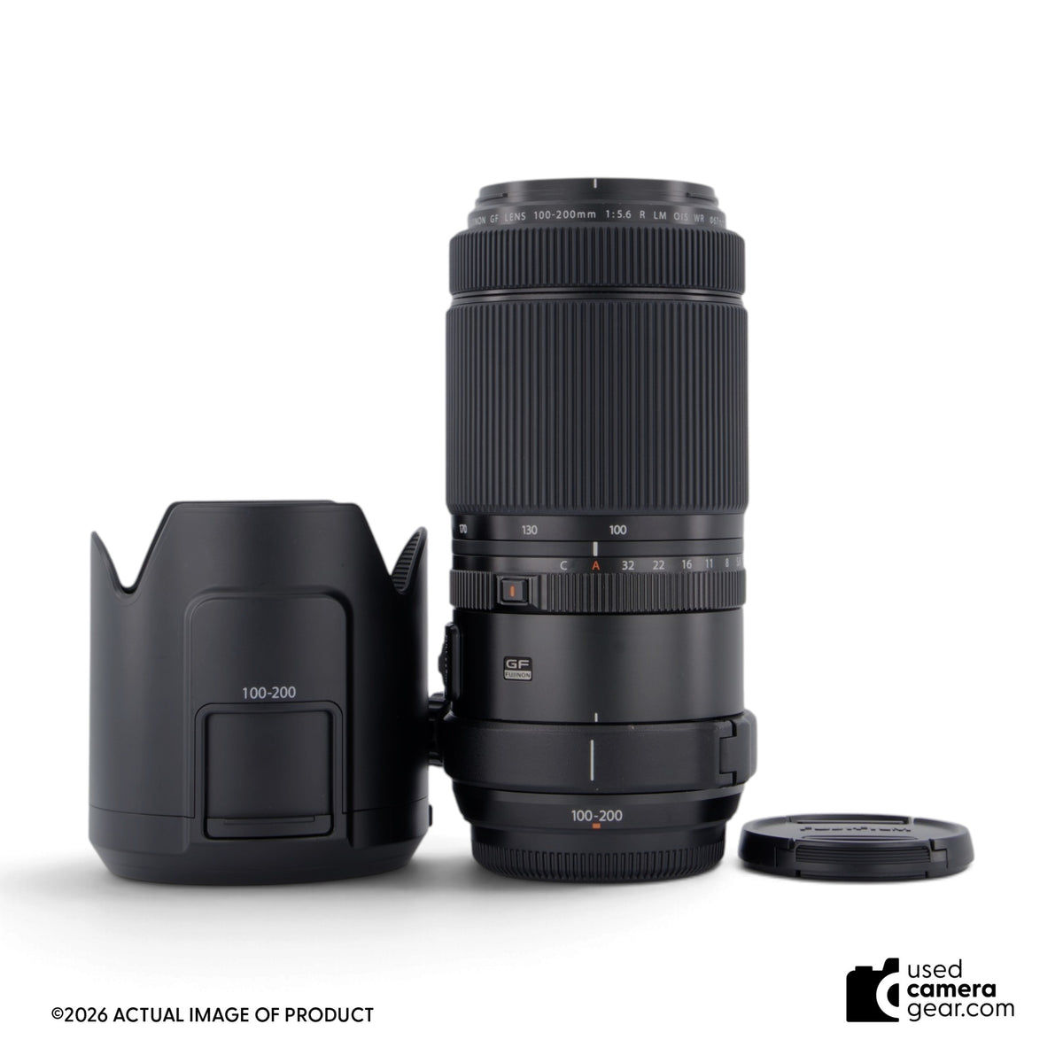 Fujifilm GF 100-200mm f5.6 R LM OIS WR Lens (#712) *USED*