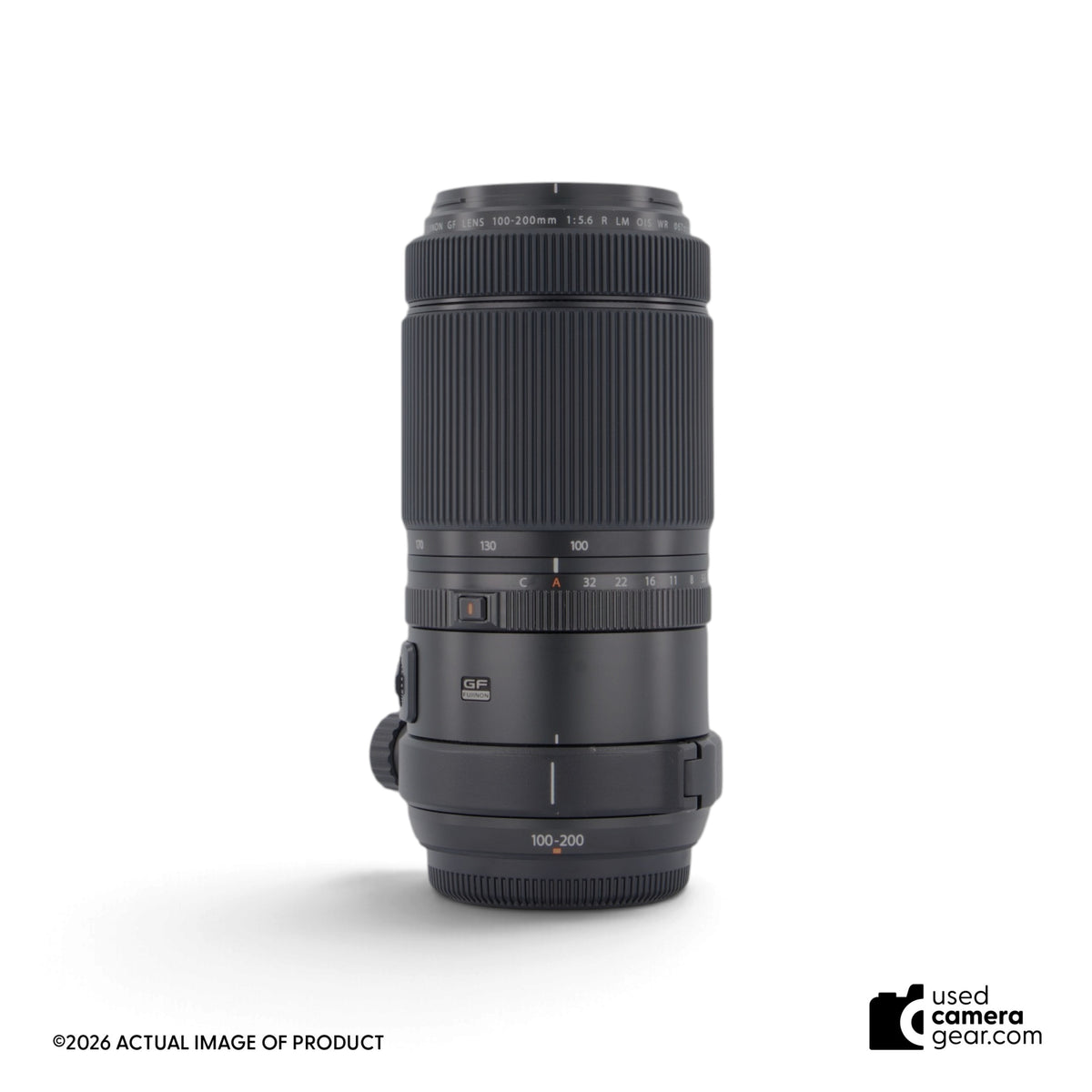 Fujifilm GF 100-200mm f5.6 R LM OIS WR Lens (#712) *USED*