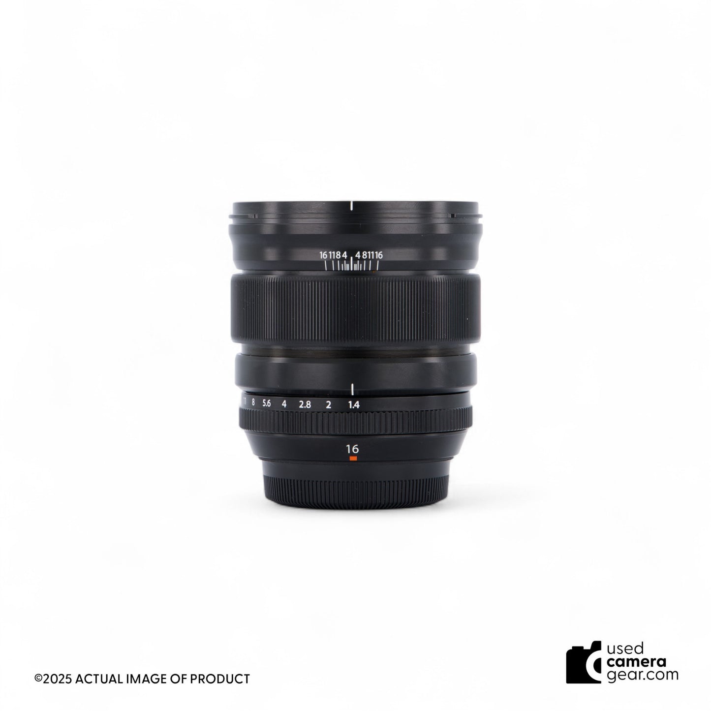 Fujifilm XF 16mm f1.4 WR Lens w/Metal Hood (#747) *USED*