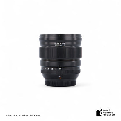 Fujifilm XF 16mm f1.4 WR Lens w/Metal Hood (#747) *USED*