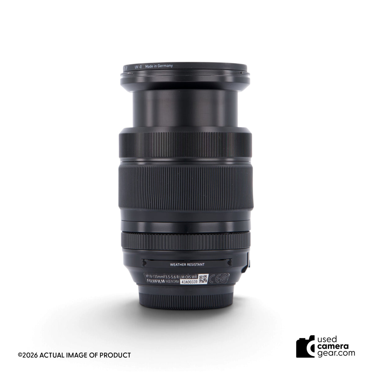 Fujifilm XF 18-135mm F3.5-5.6 R LM OIS WR Lens (#339) *USED*