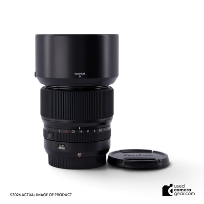 Fujifilm GF 80mm f1.7 R WR Lens (#398) *USED*