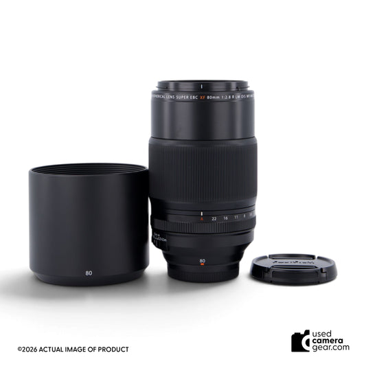 Fujifilm 80mm F/2.8 OIS WR Macro Lens (#141) *USED*