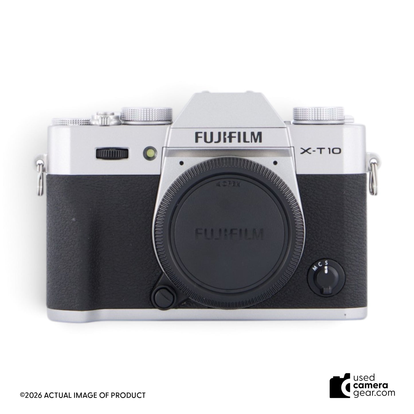 Fujifilm X-T10 Mirrorless Digital Camera Body (Silver) (#774) *USED*