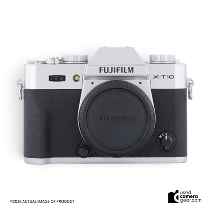 Fujifilm X-T10 Mirrorless Digital Camera Body (Silver) (#774) *USED*