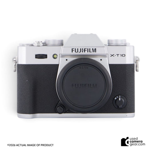 Fujifilm X-T10 Mirrorless Digital Camera Body (Silver) (#774) *USED*