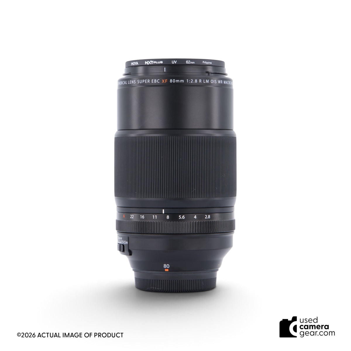 Fujifilm XF 80mm F2.8 R LM OIS WR Macro Lens (#194) *USED*