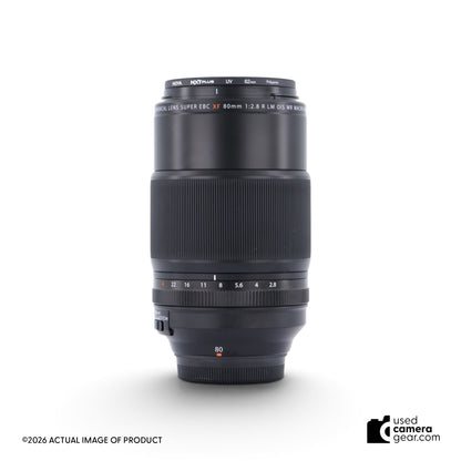 Fujifilm XF 80mm F2.8 R LM OIS WR Macro Lens (#194) *USED*