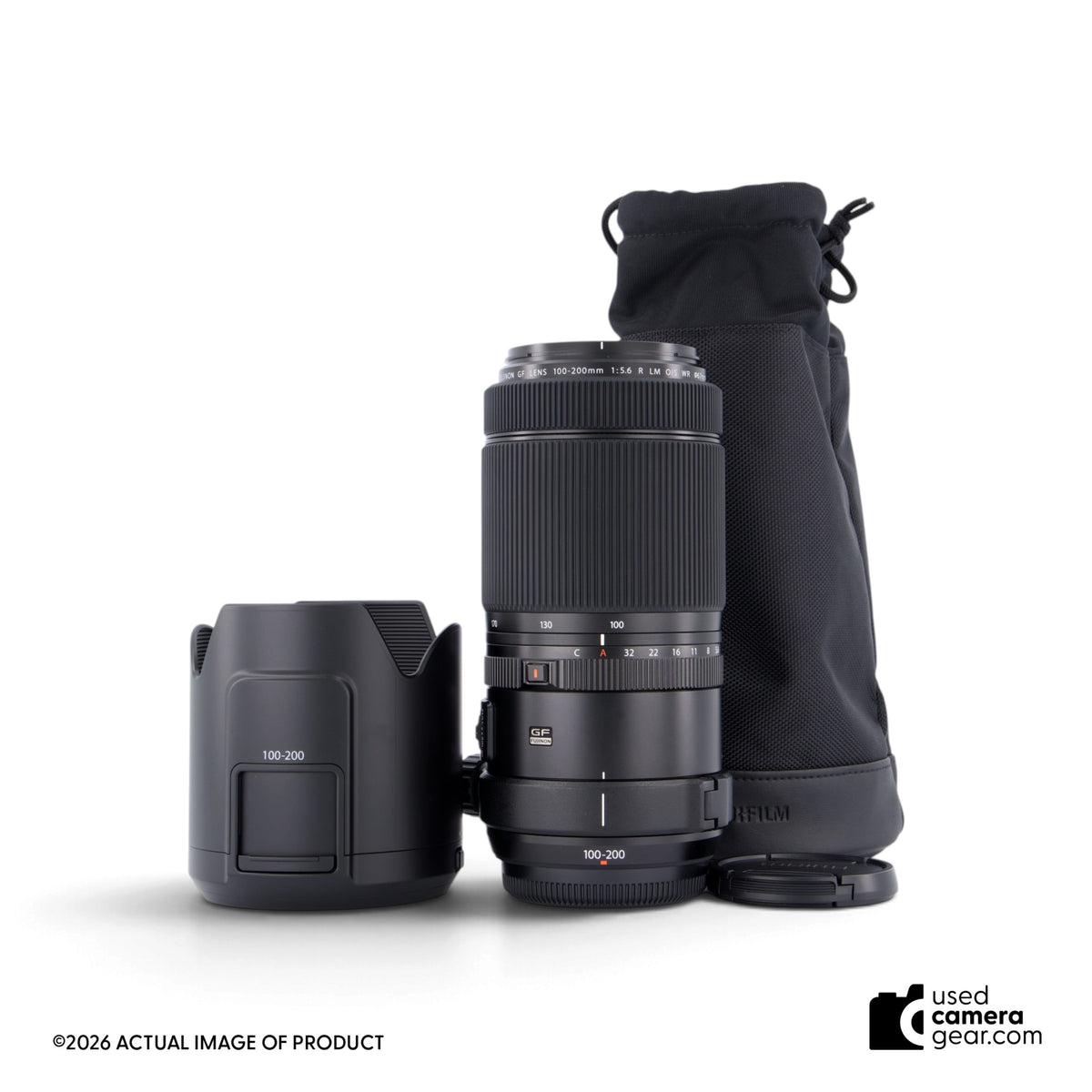 Fujifilm GF 100-200mm f5.6 R LM OIS WR Lens (#875) *USED*