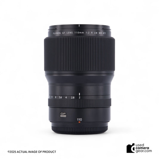 Fujifilm GF 110mm f2 R LM WR Lens *USED*