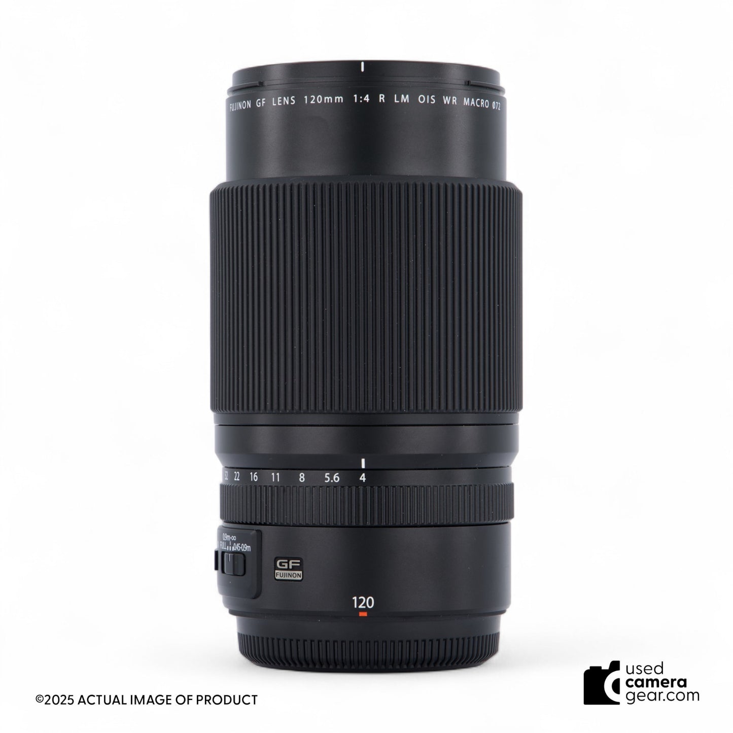 Fujifilm GF 120mm f4 R LM OIS WR Macro Lens (#568) *USED*