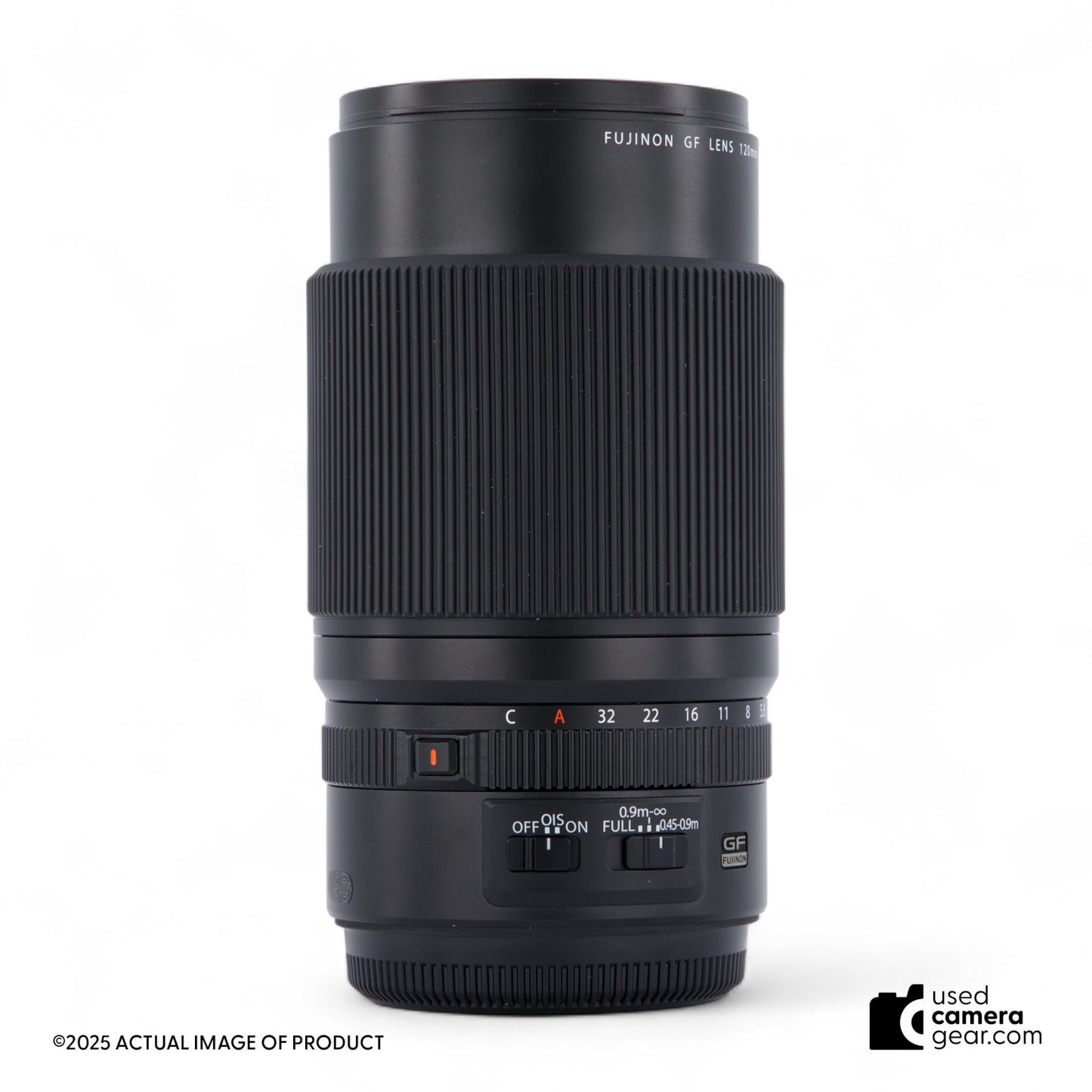 Fujifilm GF 120mm f4 R LM OIS WR Macro Lens (#568) *USED*