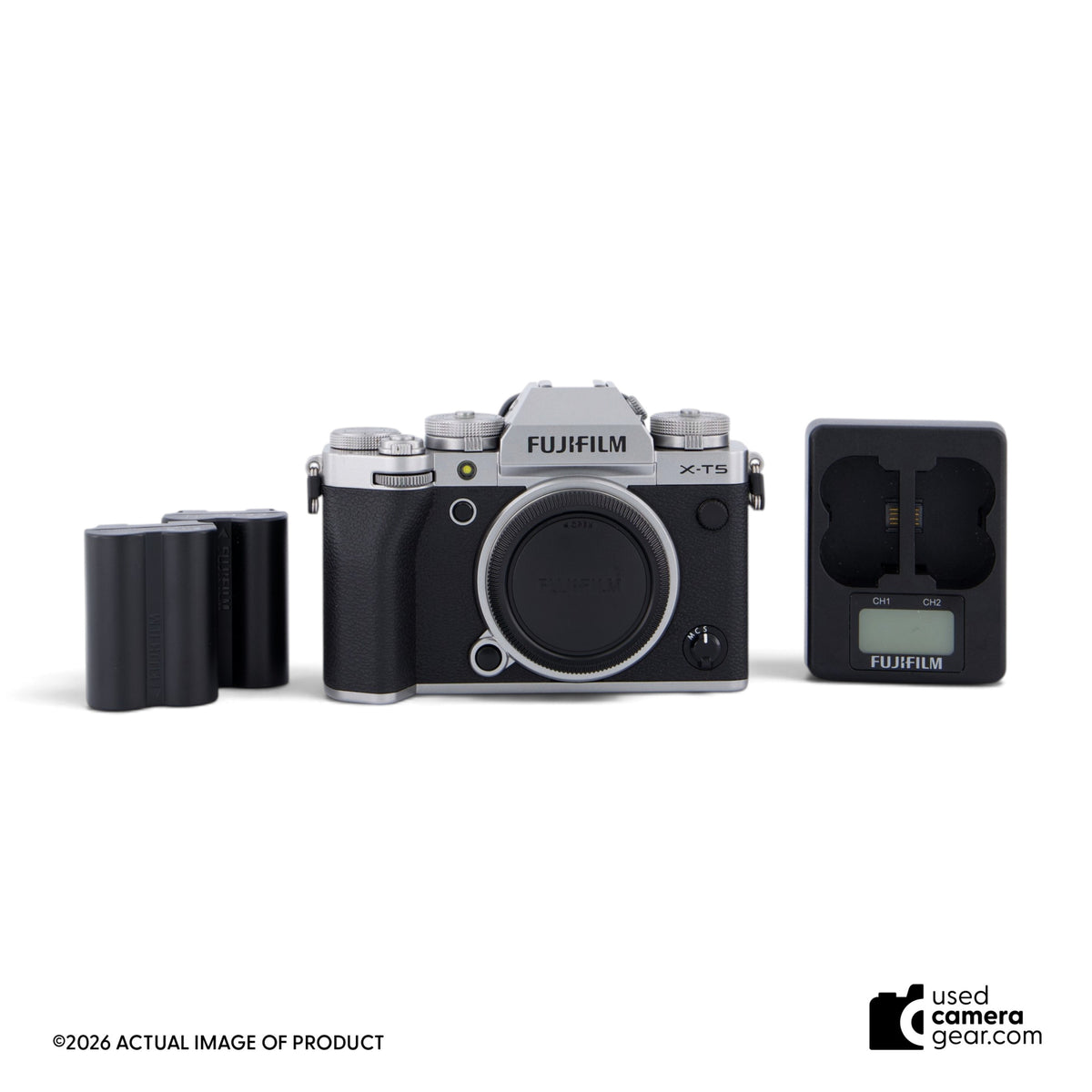 Fujifilm X-T5 Digital Camera Body (Silver) *WITH EXTRAS* (#569) *USED*