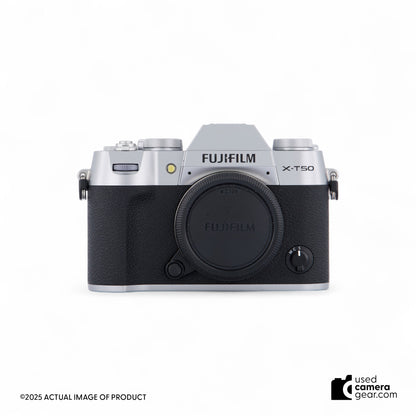 Fujifilm X-T50 Mirrorless Camera with 16-50mm Lens (Silver) (#261) *USED*
