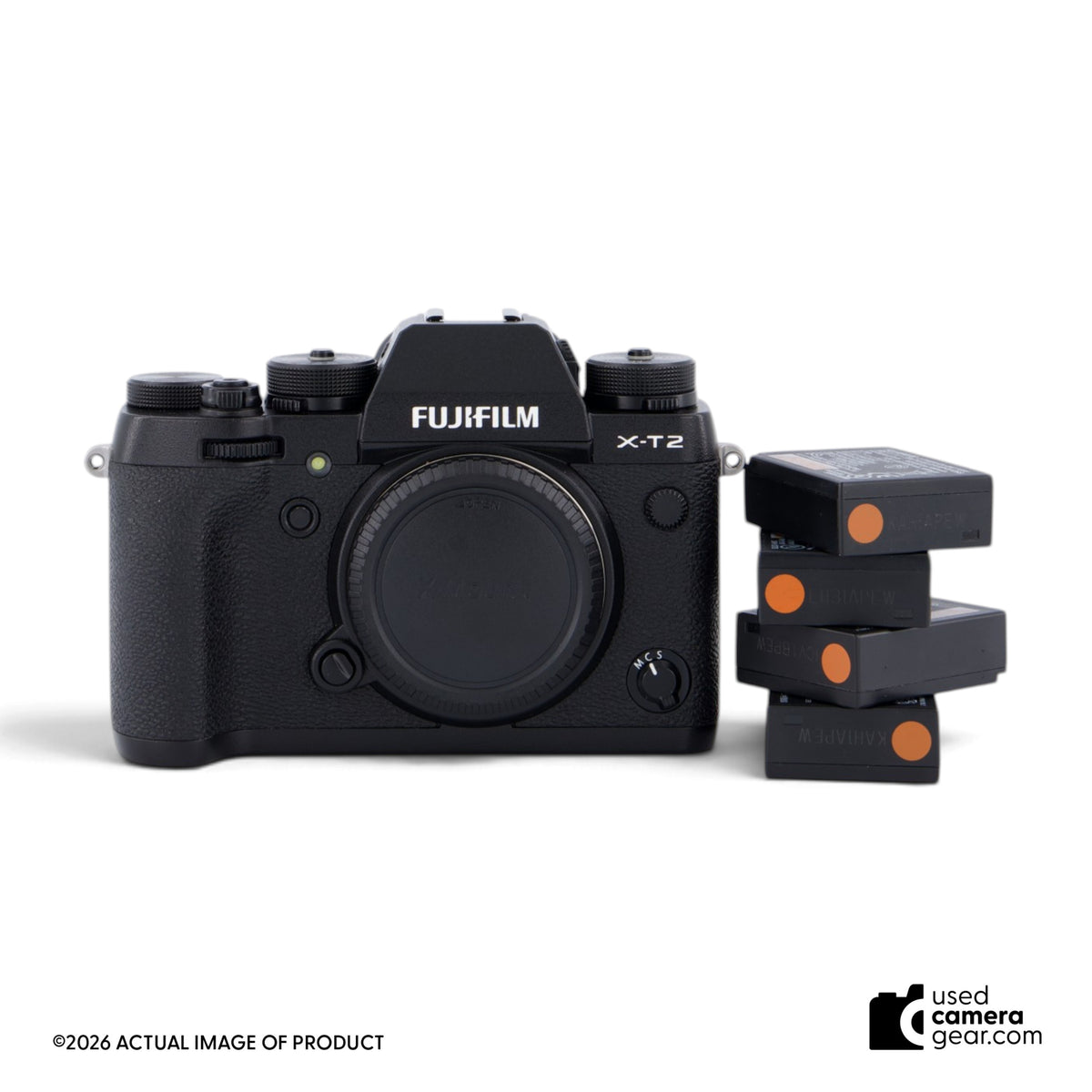 Fujifilm X-T2 Digital Camera Body (Black) *WITH EXTRAS* (#936) *USED*