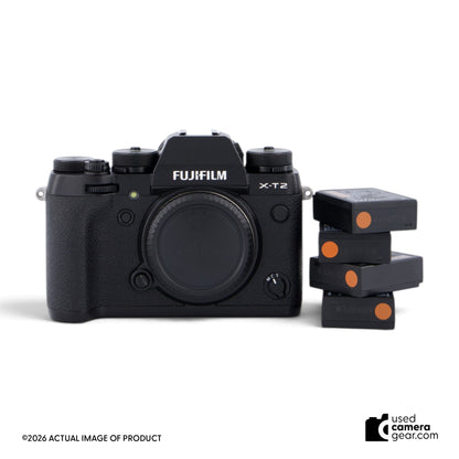 Fujifilm X-T2 Digital Camera Body (Black) *WITH EXTRAS* (#936) *USED*
