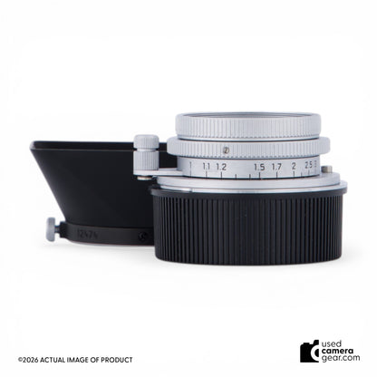 Leica 28mm f/5.6 Summaron-M ASPH Lens (Silver) (#760) *USED*