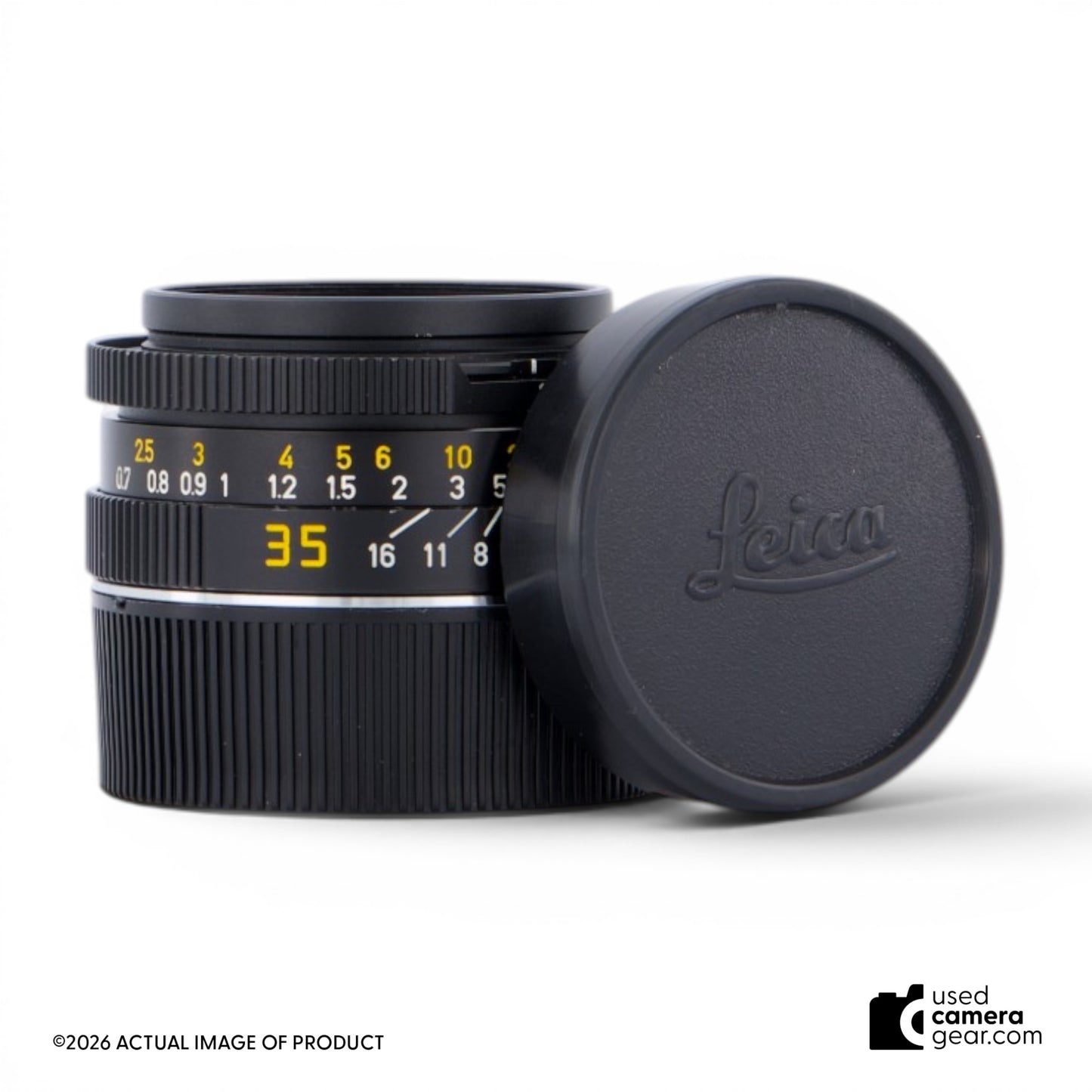 Leica 35mm f/2 Summicron-M V4 "King of Bokeh" 11310 Lens 6-Bit (#786) *USED*