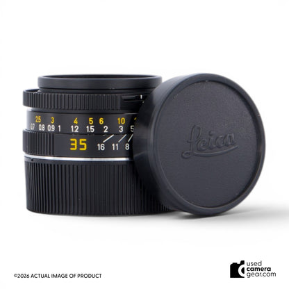 Leica 35mm f/2 Summicron-M V4 "King of Bokeh" 11310 Lens 6-Bit (#786) *USED*
