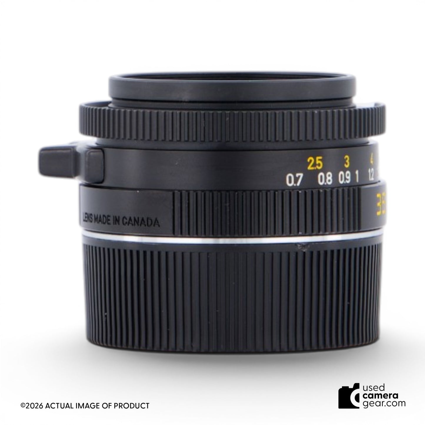 Leica 35mm f/2 Summicron-M V4 "King of Bokeh" 11310 Lens 6-Bit (#786) *USED*