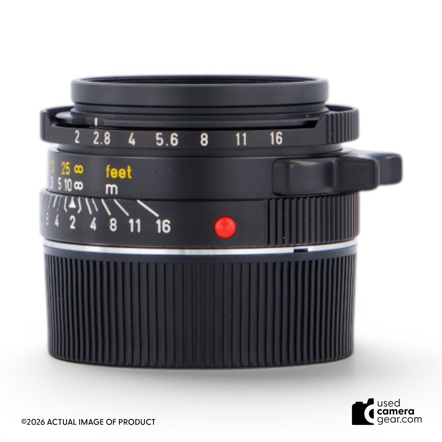 Leica 35mm f/2 Summicron-M V4 "King of Bokeh" 11310 Lens 6-Bit (#786) *USED*