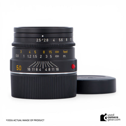 Leica 50mm f2.5 Summarit-M (E39) 6-BIT (#115) *USED*