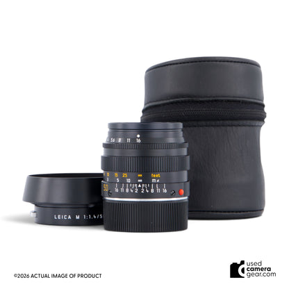 Leica 50mm f/1.4 Summilux-M V2 E43 Lens (#721) *USED*