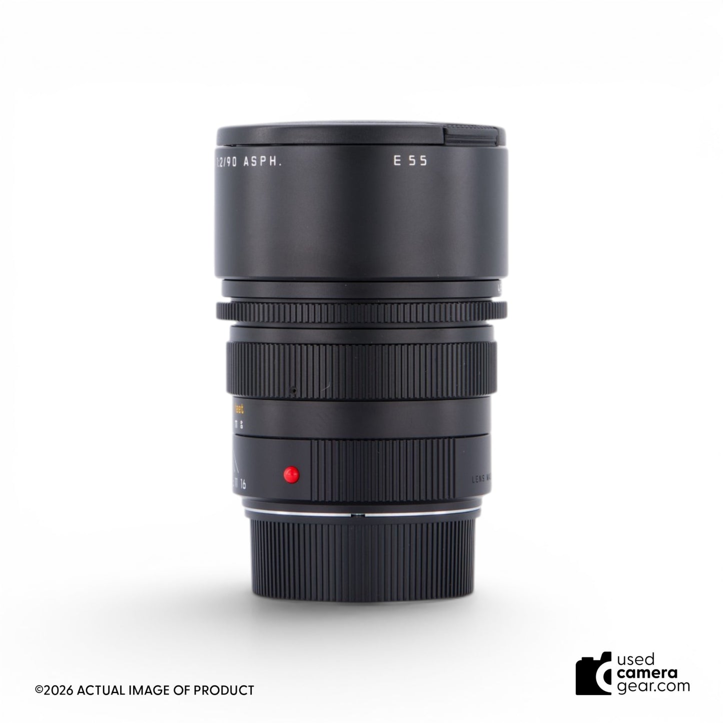 Leica 90mm f/2 APO-Summicron-M ASPH Lens 6-bit (#321) *USED*