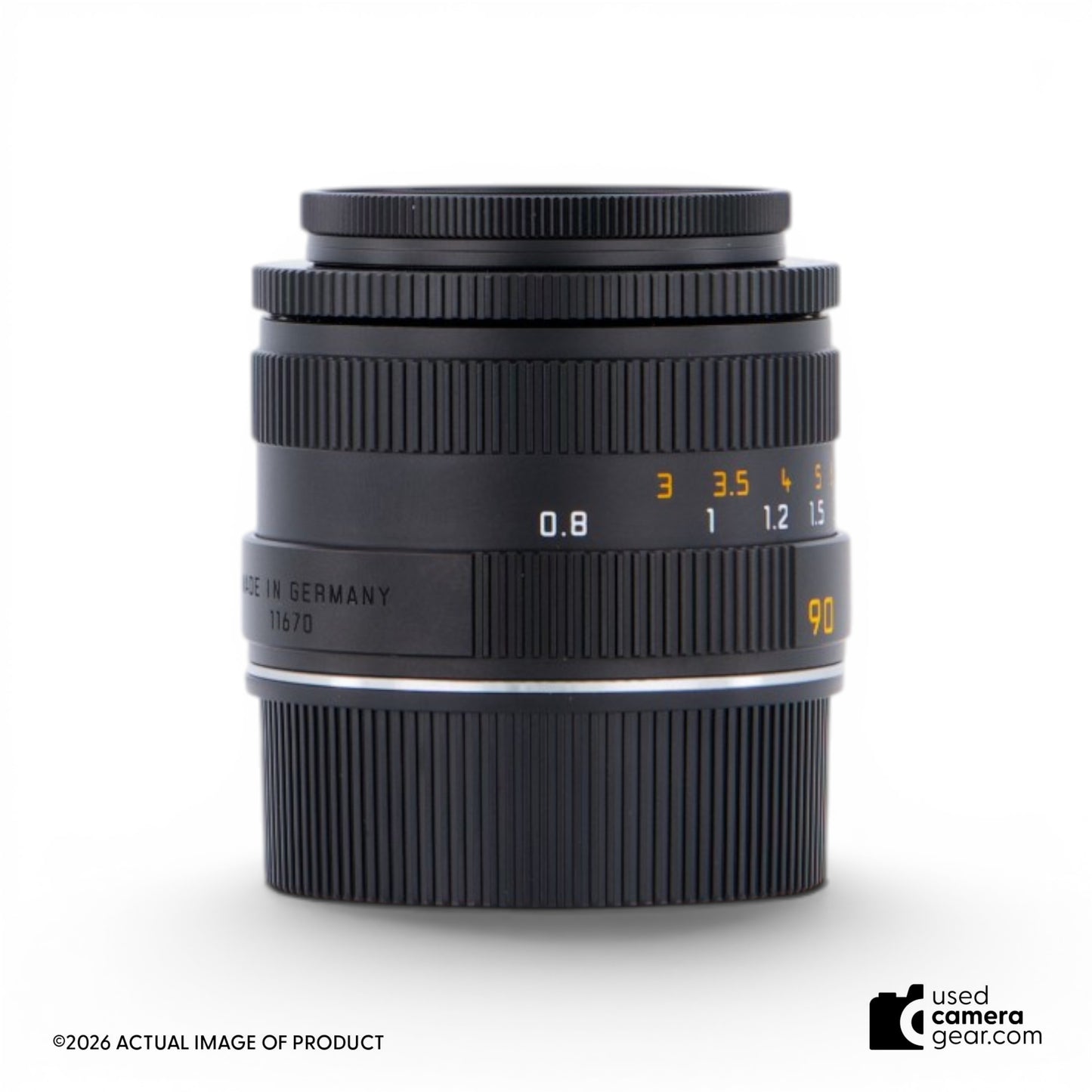 Leica 90mm f/4 Macro-Elmar-M Lens 11670 (#392) *USED*