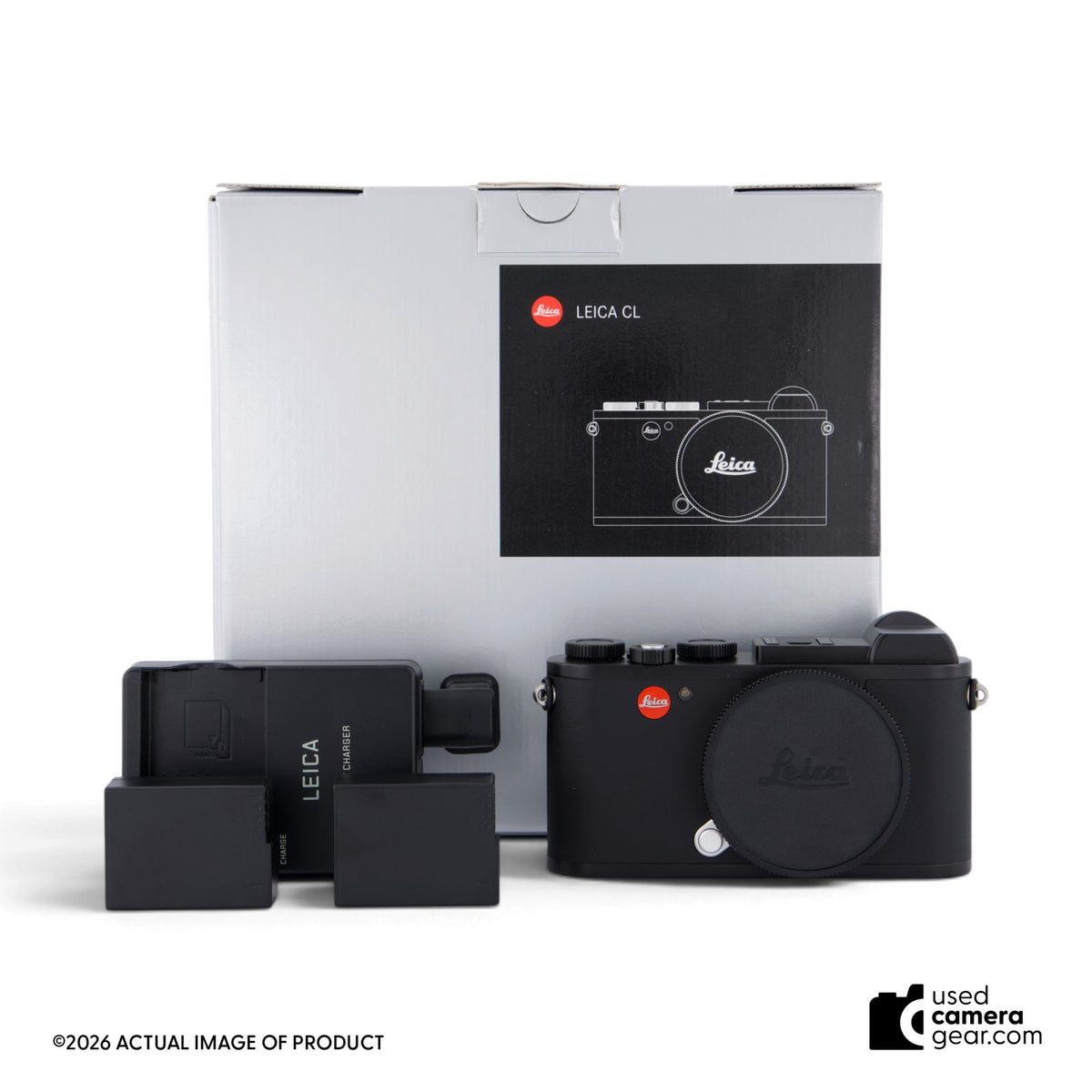 Leica CL Mirrorless Digital Camera Body (Black) *WITH EXTRAS* (#123) *USED*
