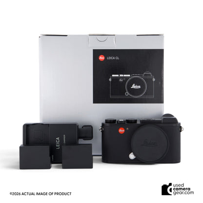 Leica CL Mirrorless Digital Camera Body (Black) *WITH EXTRAS* (#123) *USED*